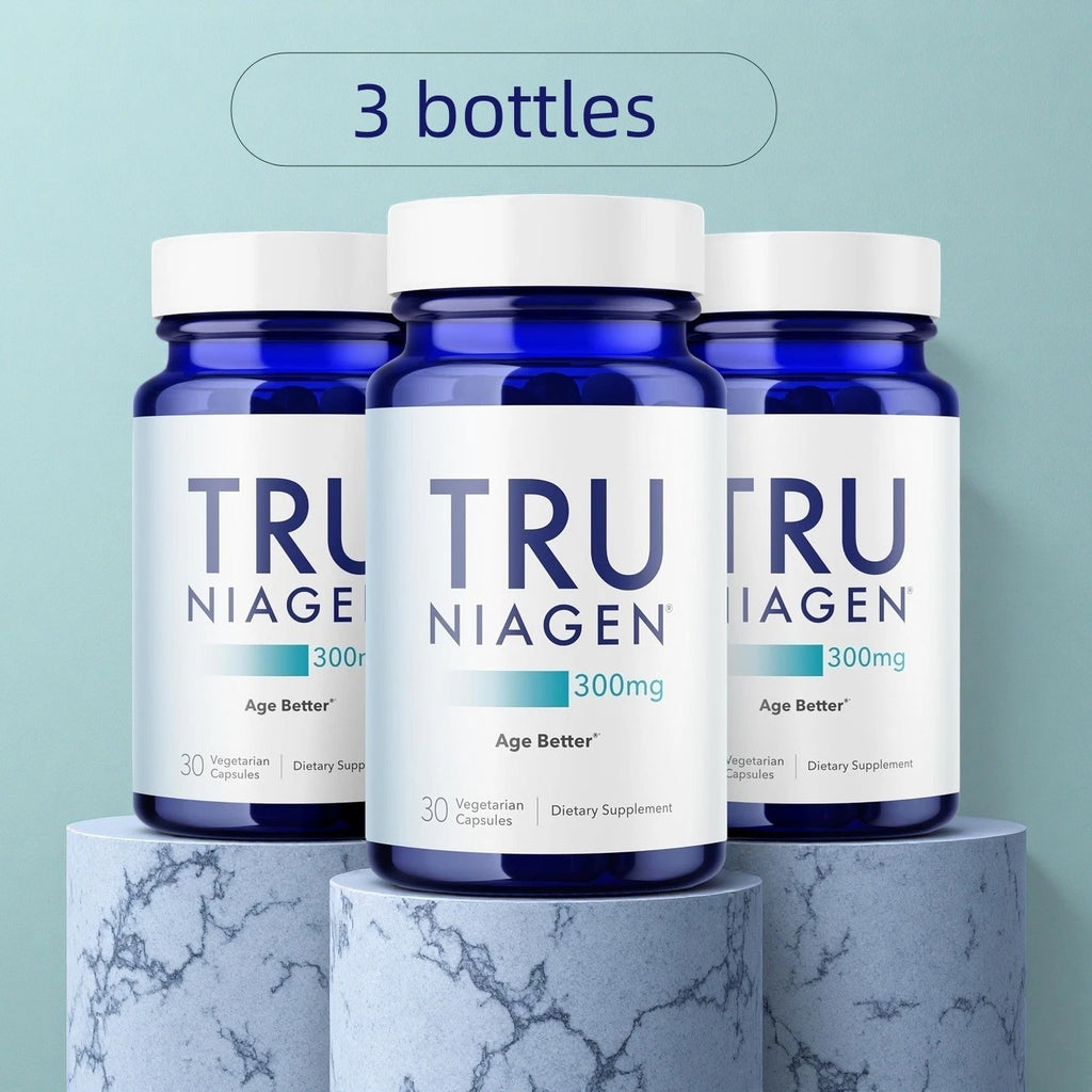 3 BOTTLES Cellular Energy Supplement with Nicotinamide Riboside for Brain Health