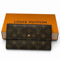 Louis Vuitton International Tri-fold Wallet Monogram M61217 box TH1927