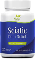 Sciatic Nerve Health Support – Herbal Supplement for Nerve Function and Comfort, 100% Natural and Herbal