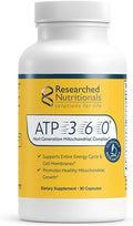 Researched Nutritionals ATP 360 Mitochondrial Supplement, 90 Capsules