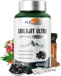 Shilajit with Fulvic Acid & L-Arginine – Energy, Stamina & Immune Support, 60 Capsules