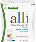 alli Weight Loss Supplement, Orlistat 60 mg Capsules, 60 Count Starter Pack
