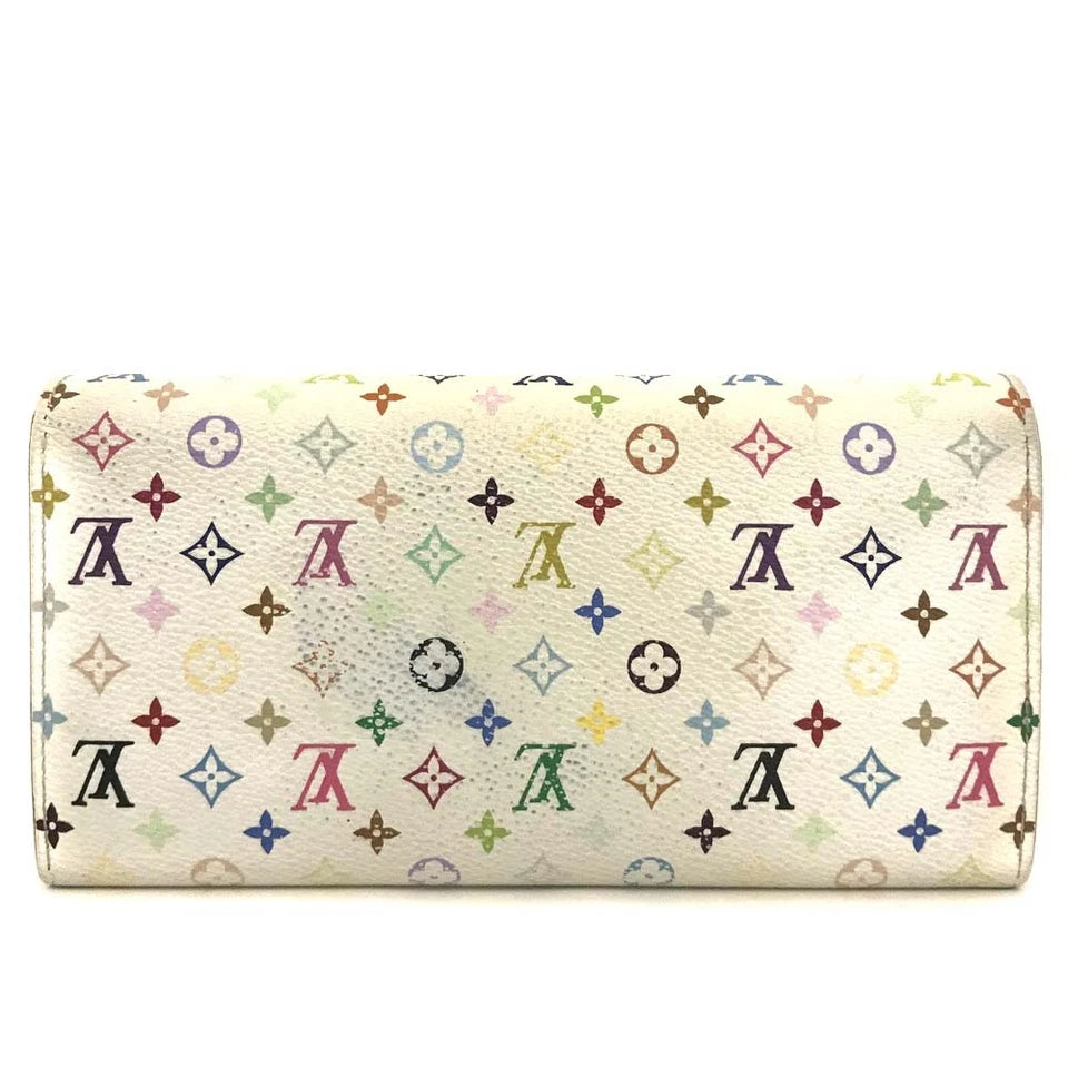 EGA Louis Vuitton Monogram Multicolor Portefeiulle Sarah Long Wallet/6CH0195