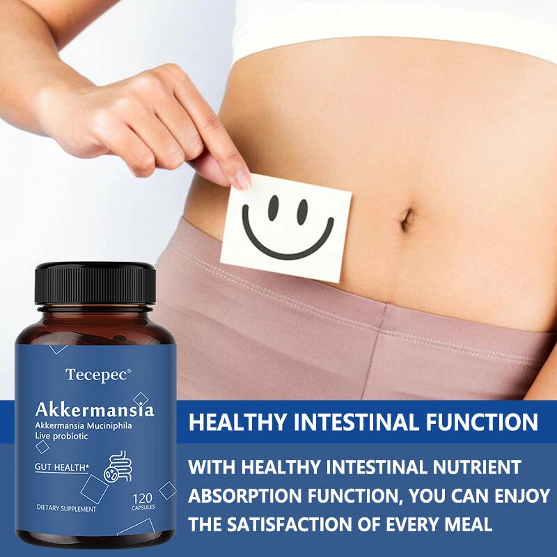 Akkermansia Muciniphila Improves Gut Overall Health 30-120 Capsules