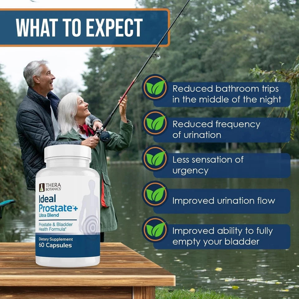 Advanced Men's Prostate Support by Ideal Prostate Plus Ultra Saw Palmetto 60 ct.