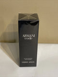 Giorgio Armani Code 2.5oz Men's Eau de Toilette Sealed In Box