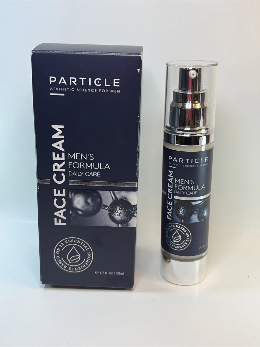 Particle Men’s Formula 6 in 1 Anti-Aging Face Cream 1. 7 Oz New