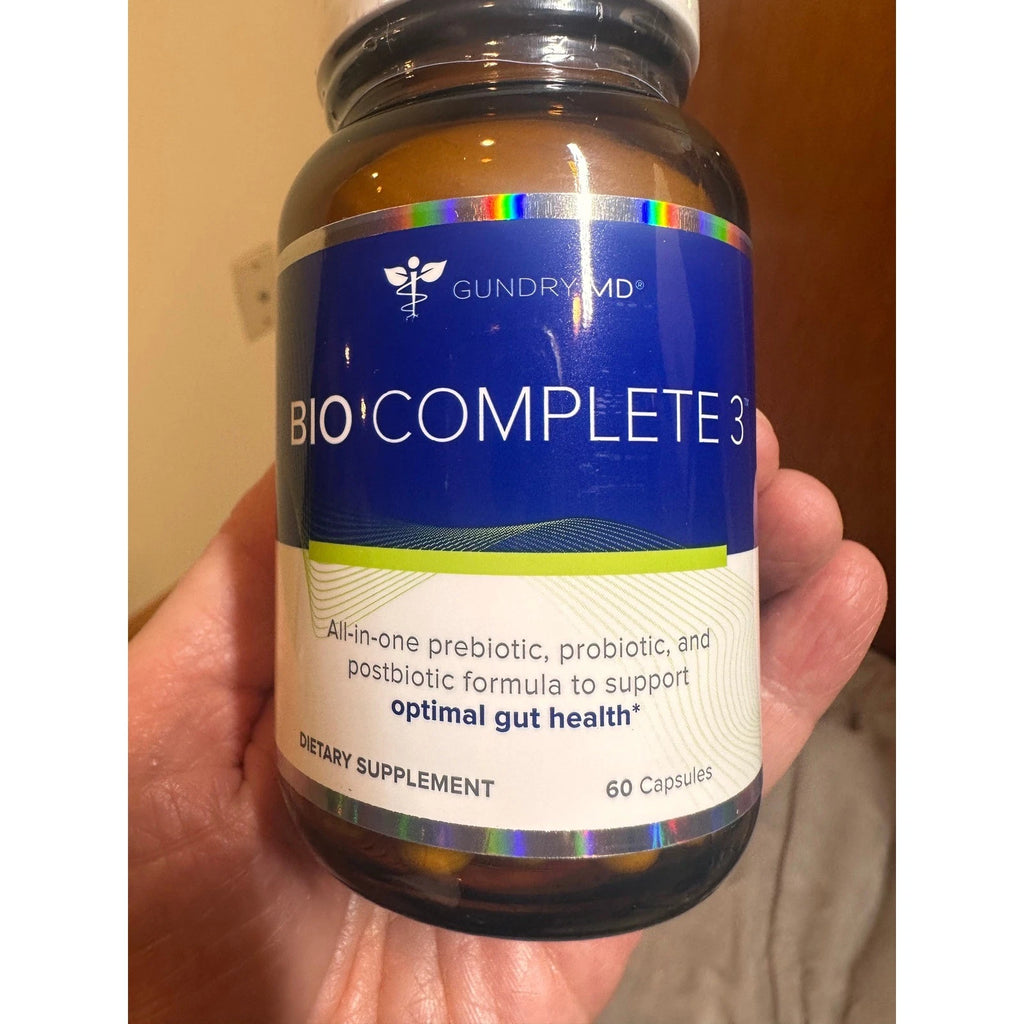 Gundry MD Bio Complete 3 Prebiotic Probiotic Postbiotic Lot of 5 Bottles 60ct