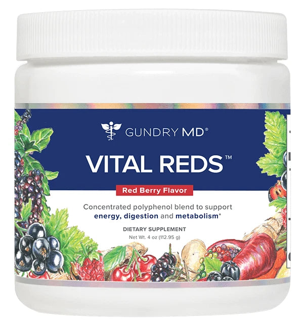 VITAL REDS Gundry MD Concentrated Polyphenol Blend Red Berry Flavour