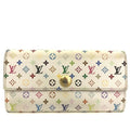 EGA Louis Vuitton Monogram Multicolor Portefeiulle Sarah Long Wallet/6CH0195