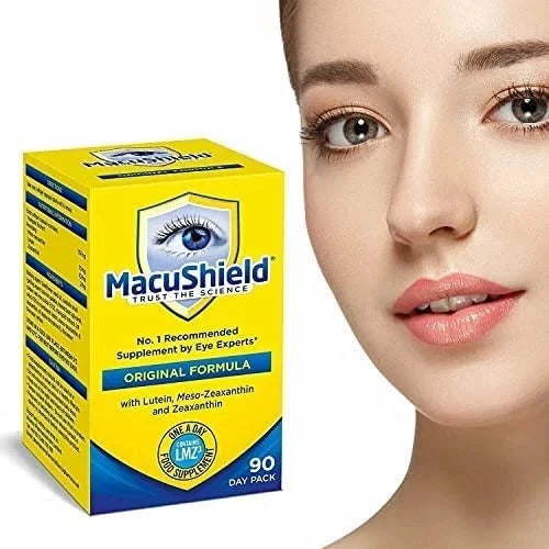 Macushield Original+ Eye Supplement 90 Capsules Supports Vision Health