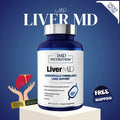 1MD LiverMD Liver Repair Support Supplement New Sealed 60 Capsules