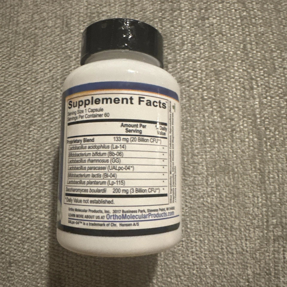 Ortho Biotic -Ortho Molecular - 60 capsules
