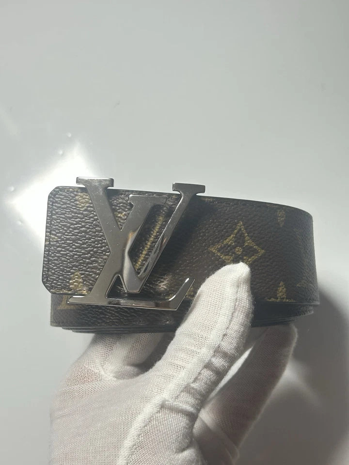 Louis Vuitton LV Initiales Monogram Reversible 40mm Belt Sz 44/110