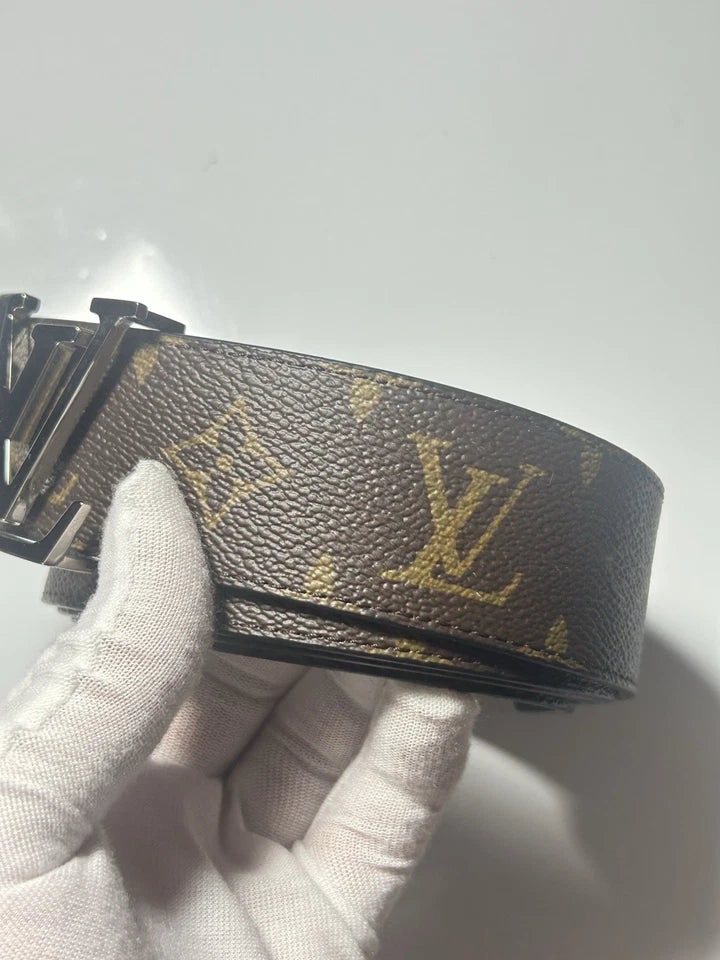 Louis Vuitton LV Initiales Monogram Reversible 40mm Belt Sz 44/110