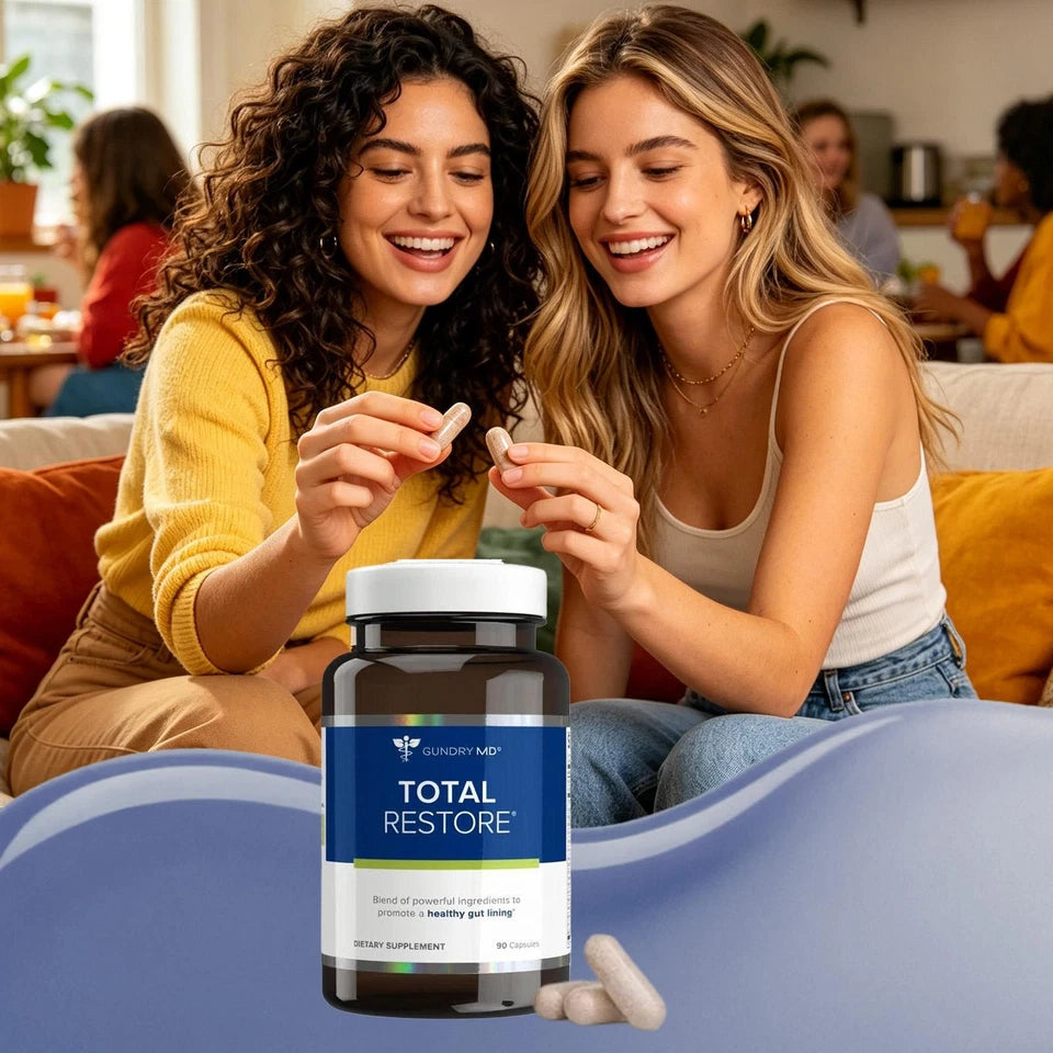 Gundry MD Total Restore Gut Health and Gut Lining Support Supplement (90 Caps)