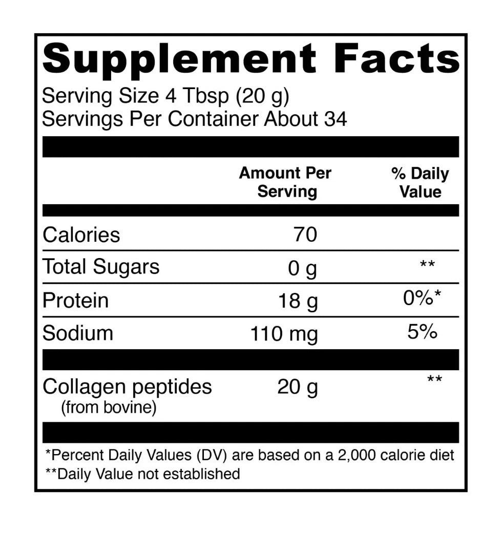 Vital Proteins Collagen Peptides Dietary Supplement Powder 24 oz