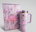 Stanley Love Shack Fancy Quencher - Happy Thoughts Rosa Beaux Purple 40 oz