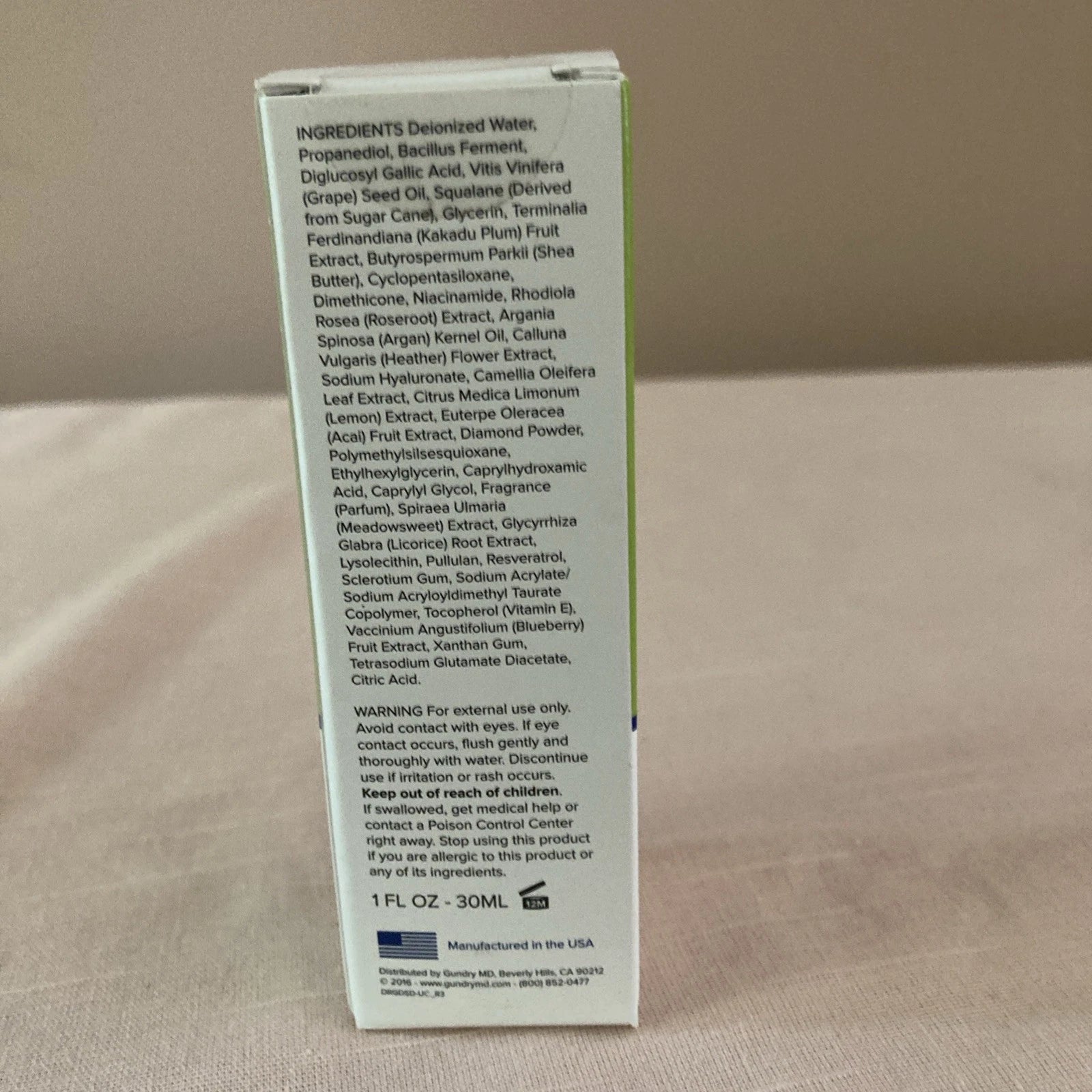 Gundry MD Polyphenol Dark Spot Diminisher Serum - 1 oz