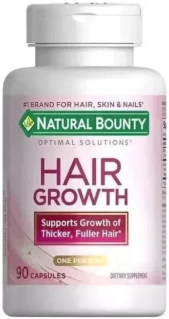 Nature's Bounty Hair Growth Supplement 90 Capsule for Strong Healthy Hair