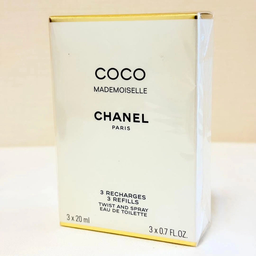 Chanel Coco Mademoiselle Twist & Spray Eau de Toilette Refill SET of 3