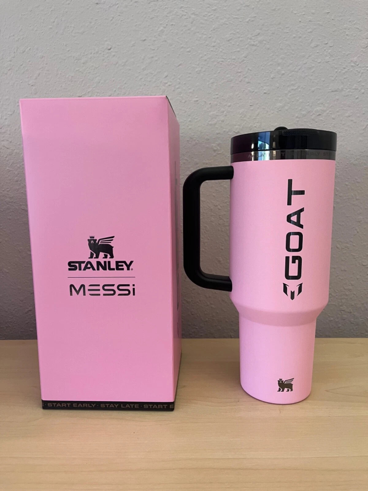 THE MESSI X STANLEY QUENCHER PROTOUR FLIP STRAW TUMBLER | 40 OZ
