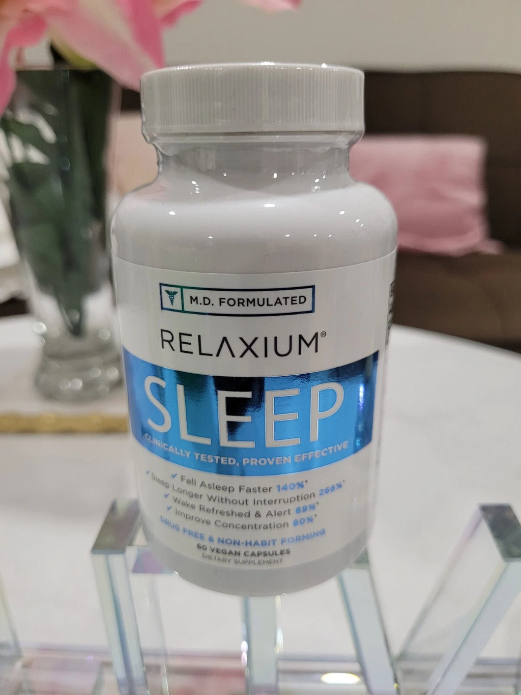 RELAXIUM SLEEP natural sleep support clinically proven 60 capsules