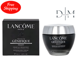 LANCOME Paris Advanced GENIFIQUE Night Repairing Night Cream 1.69 Oz 50ml