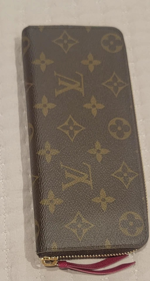 Louis Vuitton Clémence Monogram Women's Wallet - Fuchsia