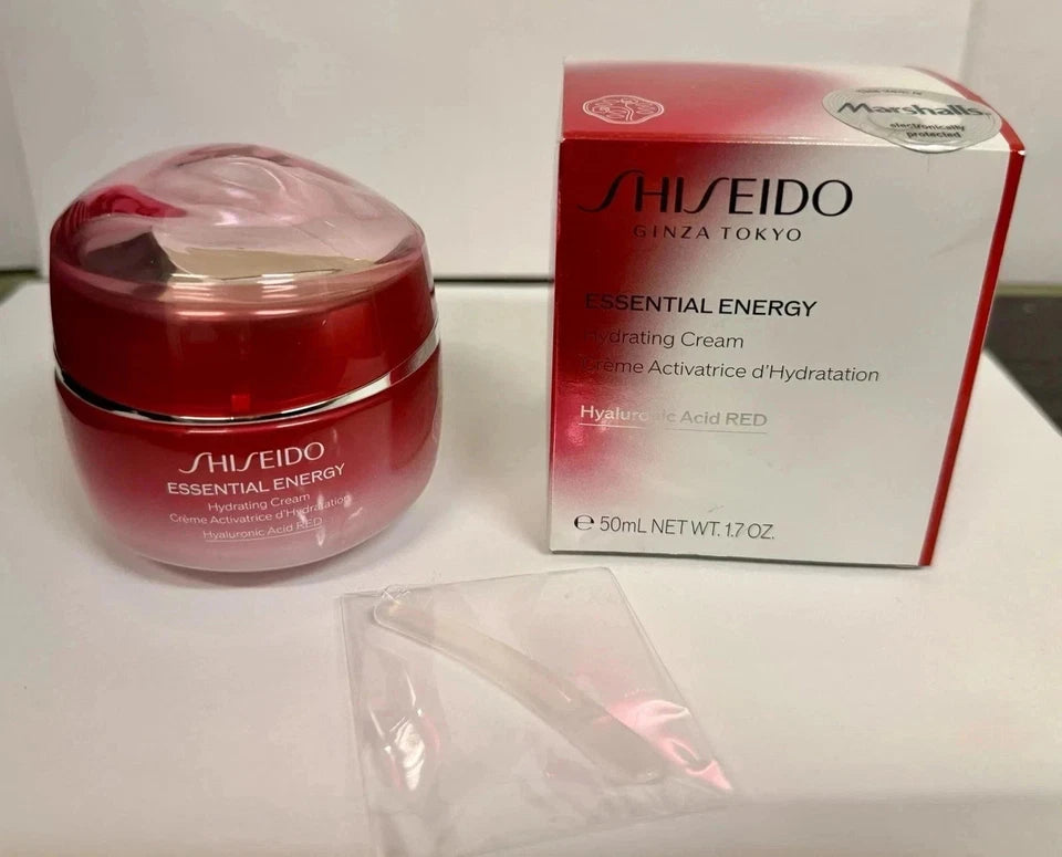 Shiseido Essential Energy Hydrating Day Cream Brand New In Box 1.7oz / 50ml