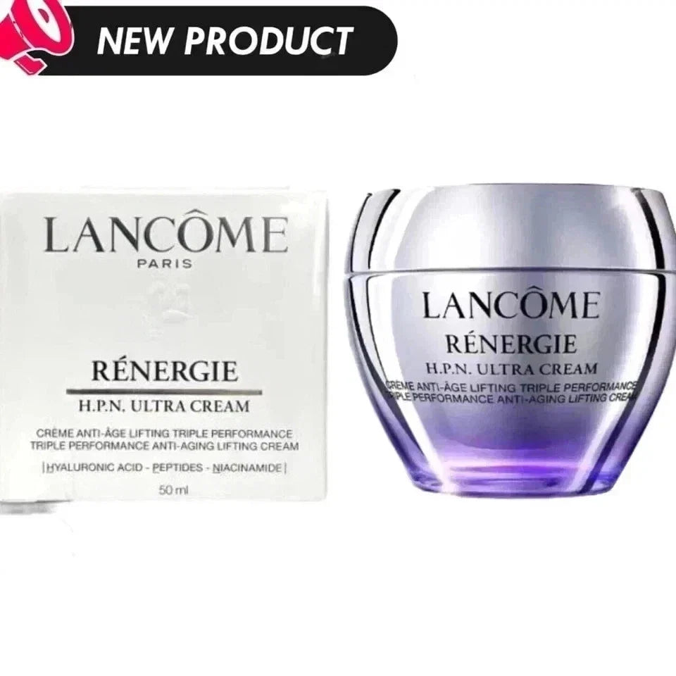 Experience advanced skincare with Lancôme Rénergie H.P.N. Ultra Cream, a luxurious daily moisturizer designed to hydrate, nourish, and improve the appearance of skin firmness and smoothness.