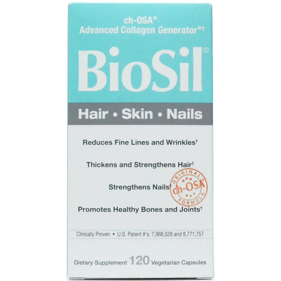 Biosil Collagen Generator with ch-OSA help generate collagen (120 Capsules)