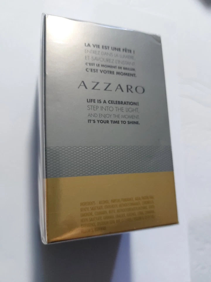 Azzaro Wanted 100ML 3.4Fl.Oz Eau De Toilette Men Spray Cologne France