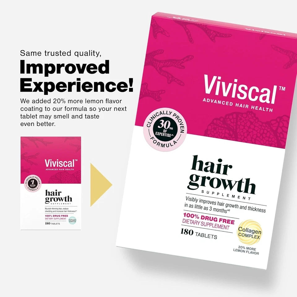 Viviscal Hair Growth Supplement for Women 180 Tablets