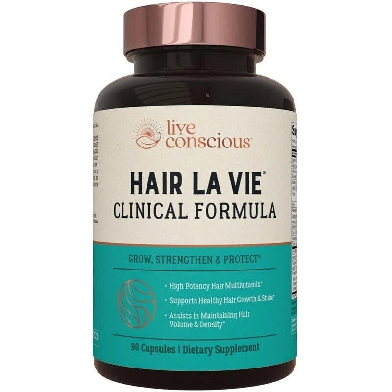 HAIR LA VIE Clinical Formula Volume Density Hair Growth Shine Multivitamin 90Ct