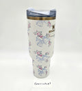 Stanley 40oz Love Shack Rosa Beaux Blue Tumbler Quencher Limited New Authentic