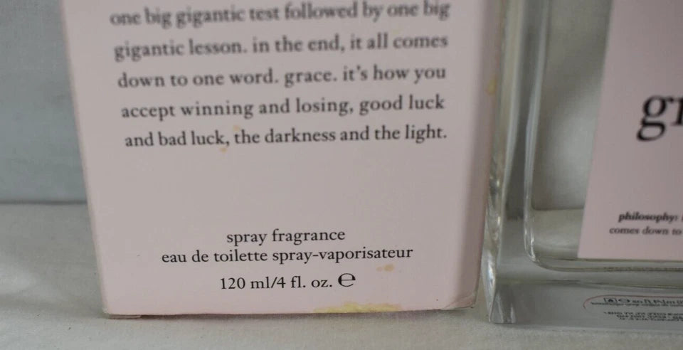 AMAZING GRACE INTENSE by Philosophy for Women 4 oz Eau de Parfum Spray NEW INBOX