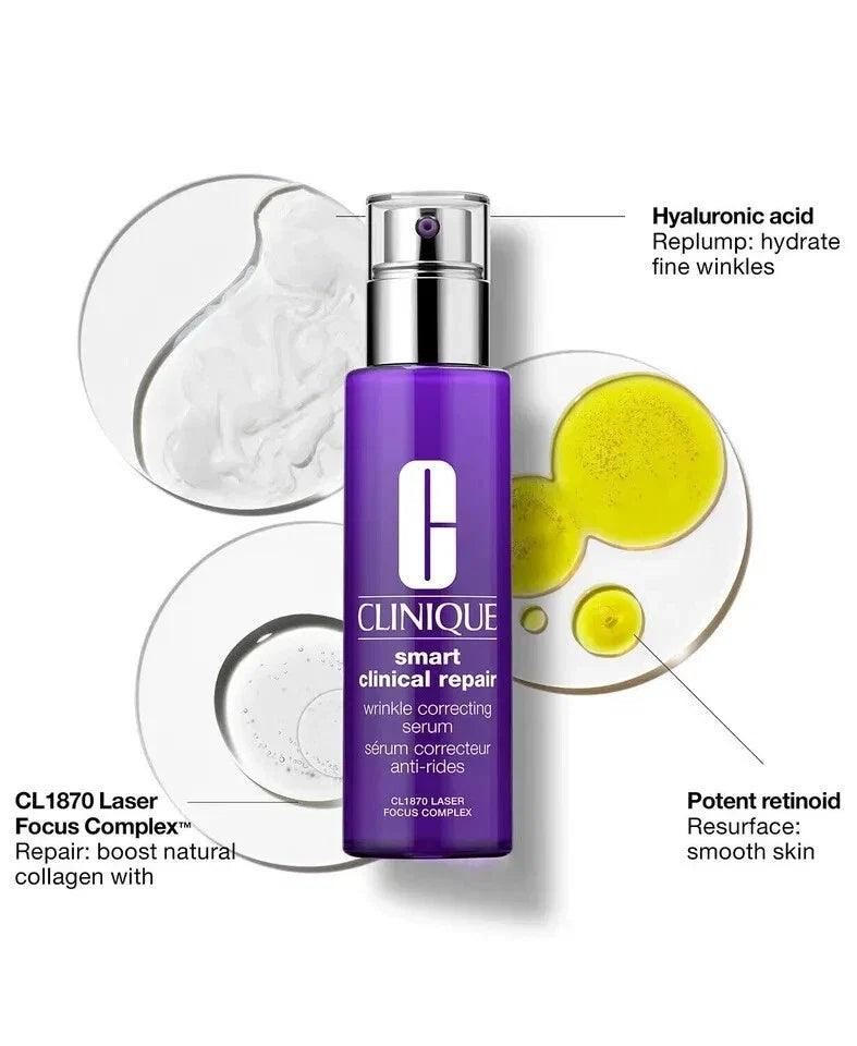 Clinique Smart Clinical Repair Wrinkle Correcting Serum 1.7 oz/50ml NIB
