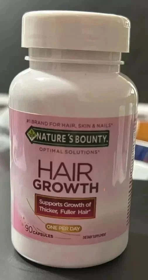 Nature's Bounty Hair Growth Supplement 90 Capsule for Strong Healthy Hair